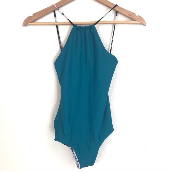 {REVOLVE Tavik} Alexis Reversible Floral One Piece - Picture 5 of 6